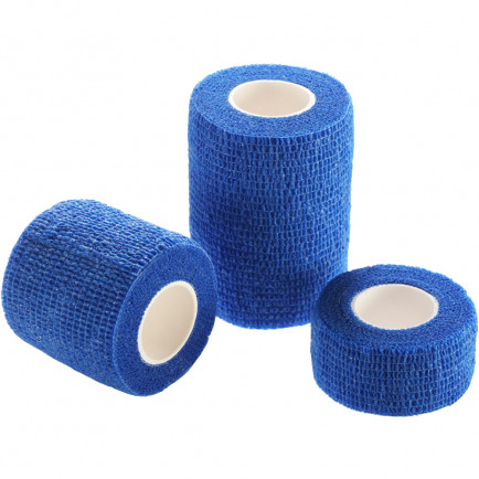 MEDIBLINK Self-adherent bandage, 5 cm x 4,5 m, blue M144